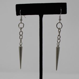 spike drop earrings